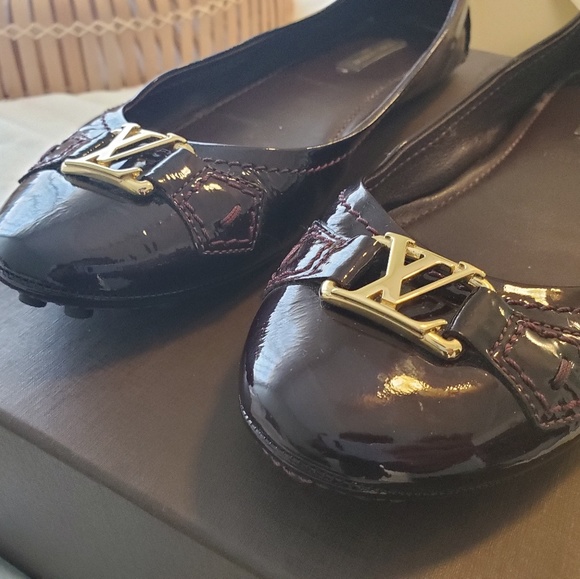 Louis Vuitton OXFORD CALFSKIN BALLERIA FLATS - Picture 3 of 8
